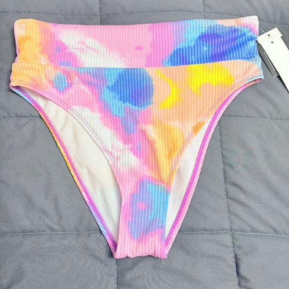 Salt + Cove Tie-Dyed Bikini Bottoms, Created for Macy's - Size: Medium - NWT - Picture 1 of 7